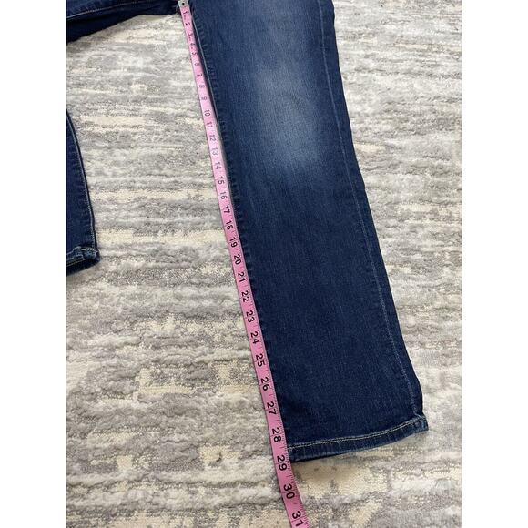 7 For All Mankind Jeans Josefina Skinny Boyfriend Mid Rise Button Fly Women’s 28 - Picture 3 of 6